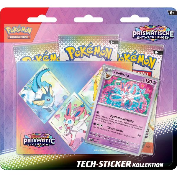 Pokemon - Prismatische Entwicklungen Tech Sticker DE