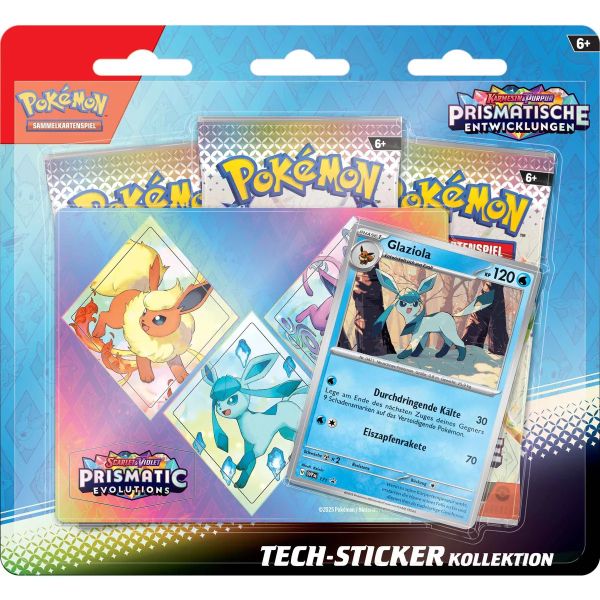 Pokemon - Prismatische Entwicklungen Tech Sticker DE