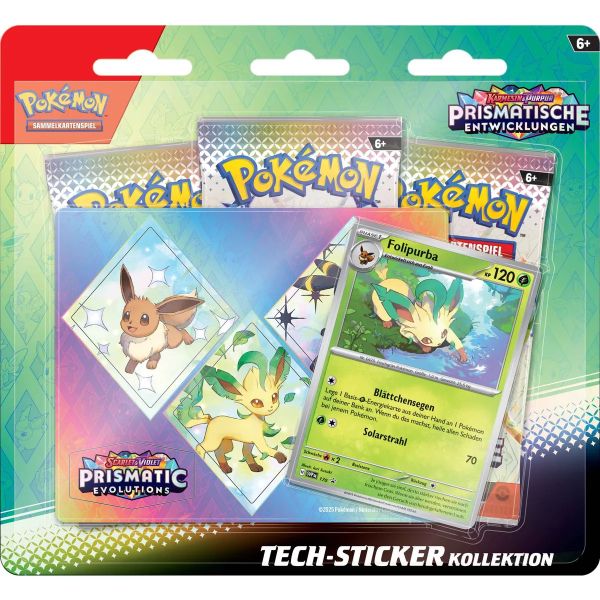 Pokemon - Prismatische Entwicklungen Tech Sticker DE