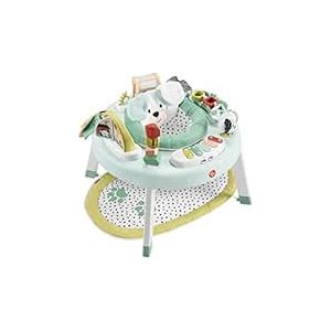 Fisher-Price Baby Gear OU HLV78 3-in-1 SnugaPuppy Activity Center, Multicolor