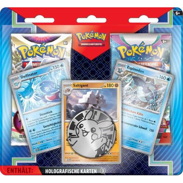 Pokemon - 2Pack Blister April 2024 (Delfinator / Saltigant / Espinodon) DE