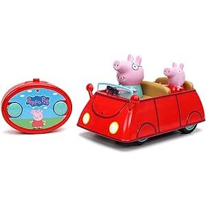 Jada Toys Peppa Pig RC Car, Driftfunktion, ferngesteuertes Auto, Mehrfarbig