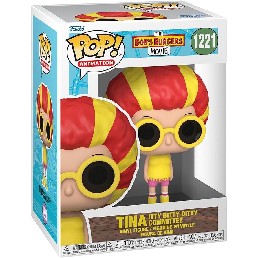 Funko Pop! Animation: Bobs Burgers - Band Tina Belcher - Bob's Burgers - Vinyl-Sammelfigur