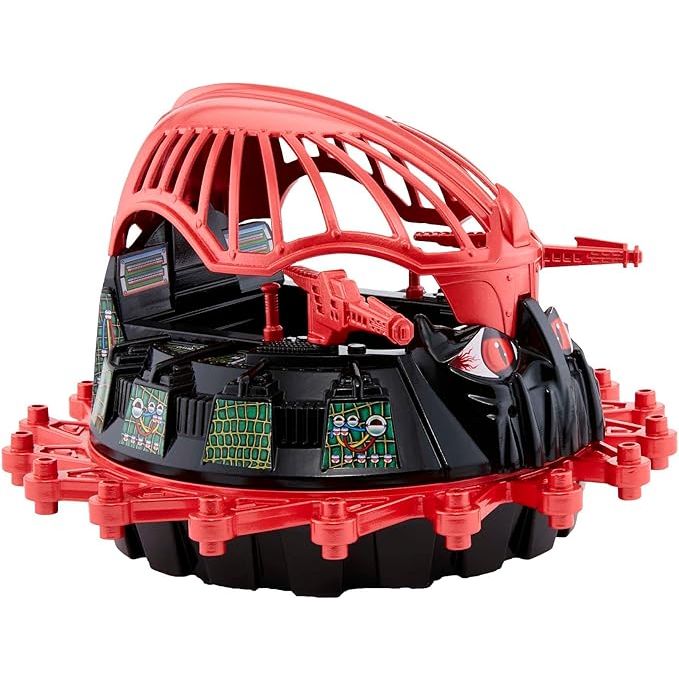 Masters of the Universe Origin HGW37 - Roton-Fahrzeug, drehendes Spielzeug-Auto mit Klick-Geräuschen und Zubehör