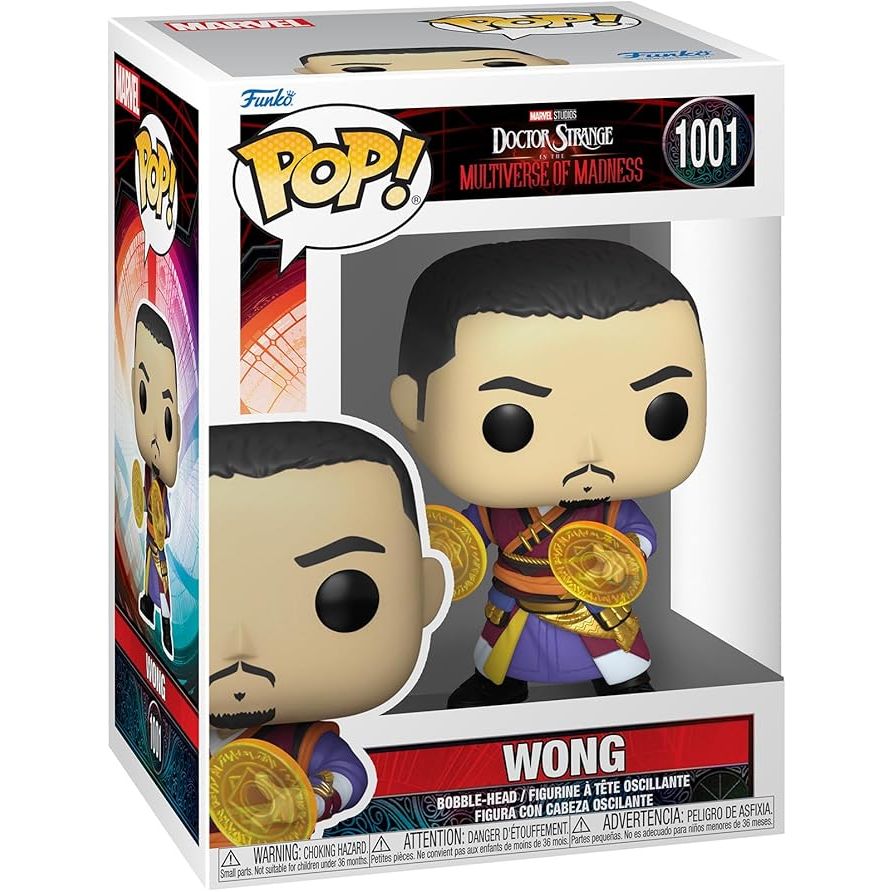 Funko Pop! Marvel: - Wong - Doctor Strange - Vinyl-Sammelfigur