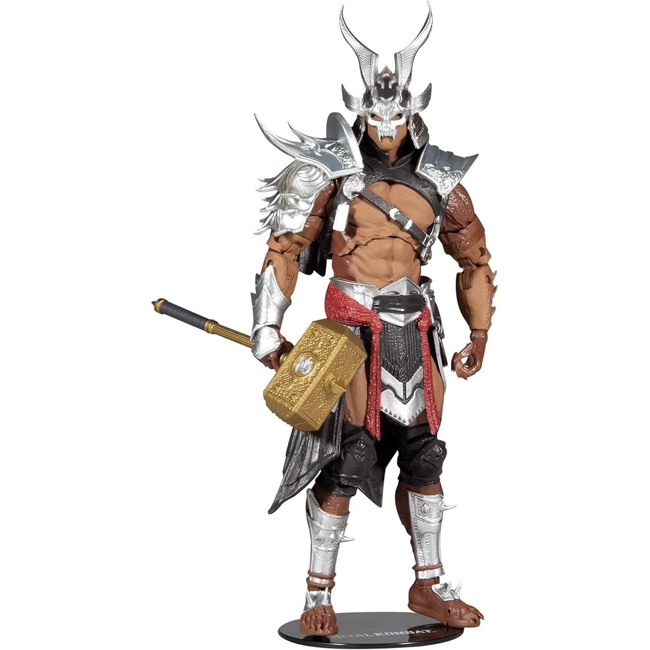 McFarlane Kombat Actionfigur Shao Kahn (Platinum Kahn) 18 cm Mehrfarbig
