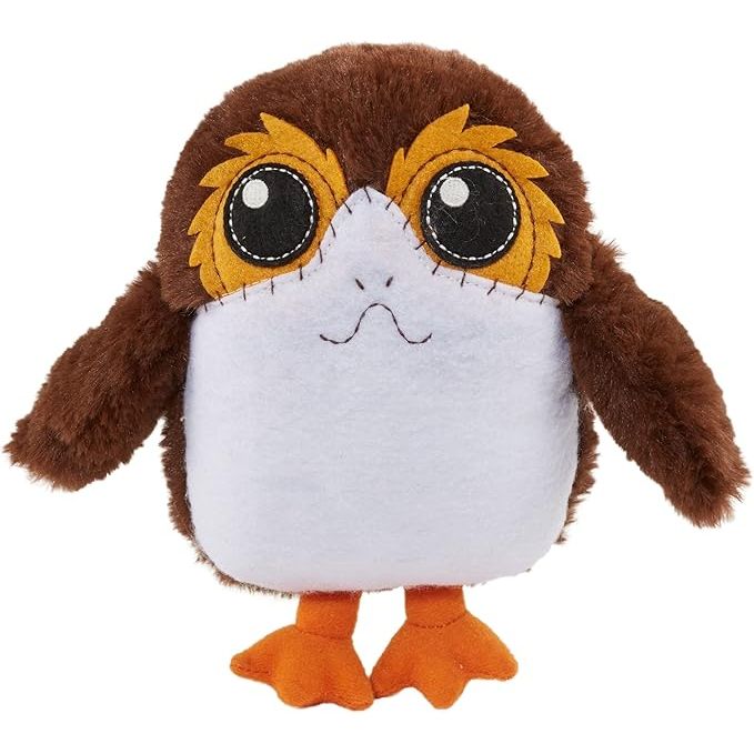 Star Wars GXH80 - Galaxy's Edge Porg Plüschtier (ca. 15 cm) mit Geräuscheffekten