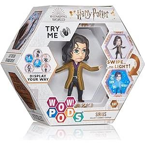 WOW! PODS - Harry Potter Wizarding World Harry Potter Figuren | Leuchtende Sirius Black Wackelfigur | Offizielle Harry Potter Fanartikel Harry Potter Geschenke Harry Potter Spielzeug & Sammelfiguren