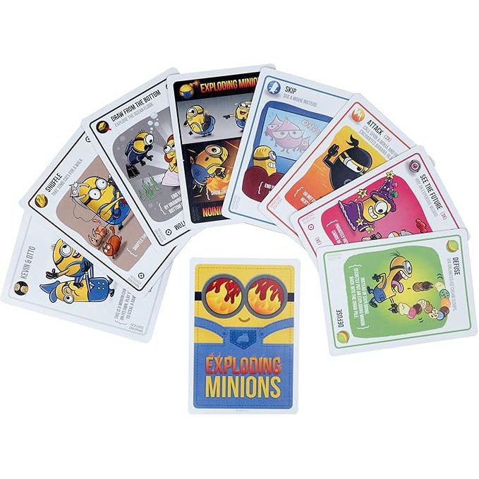 Exploding Kittens Exploding Minions by Exploding Kittens - Card Games for Adults Teens & Kids