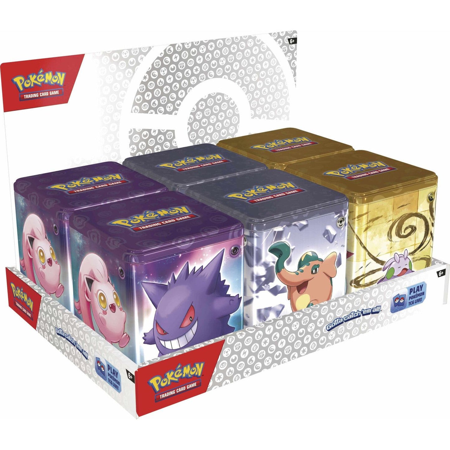 Pokemon - Stapel-Tin-Box Q1 2024 DE
