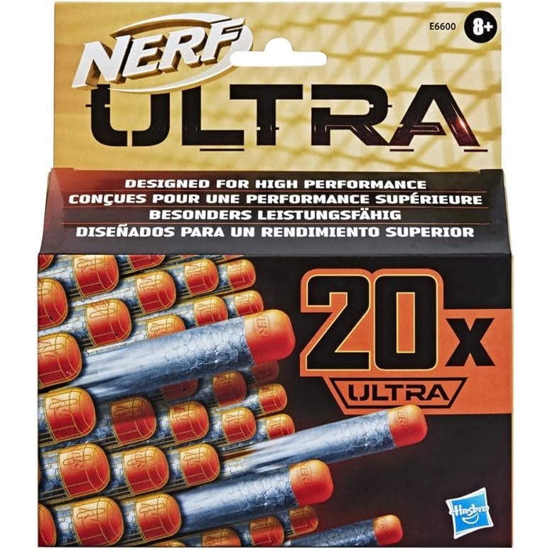 NERF Ultra 20-Dart Nachfüllpack enthält 20 offizielle NERF Ultra Darts nur mit NERF Ultra Blastern kompatibel