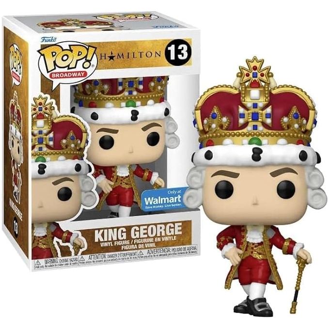 pop Funko Exclusive Hamilton King George(RD)