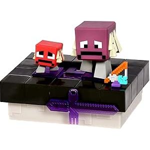 TREASURE X Minecraft Nether Portal Mine and Craft Character and Mini Mob- Styles May Vary 41642