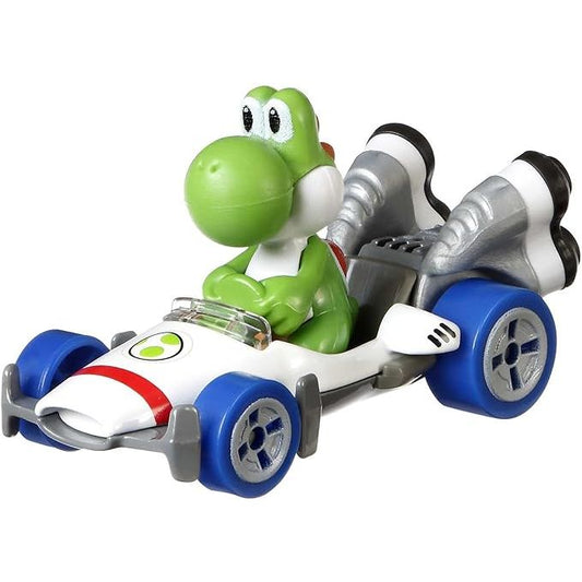 Hot Wheels GBG29 - Mario Kart Replica 1:64 Die-Cast Yoshi