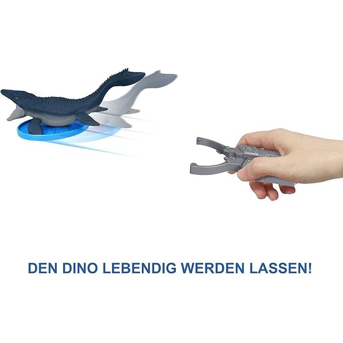 Jurassic World - Dominion Minis Mosasaurus Mayhem Spielset mit 2 Mini-Dinosaurier-Figuren