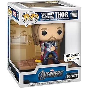 Funko Pop! Deluxe: Marvel - Thor mit Shawarma - Marvel Comics - Vinyl-Sammelfigur