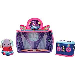 Squishville by Squishmallows - Medium Soft Playset (Rock and Roller Disco) SQM0324