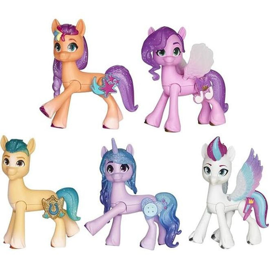 My Little Pony Mane 5 Freundschaftsset, Sammelset mit 5 Ponyfiguren, Geschenk für Kinder ab 3 Jahren