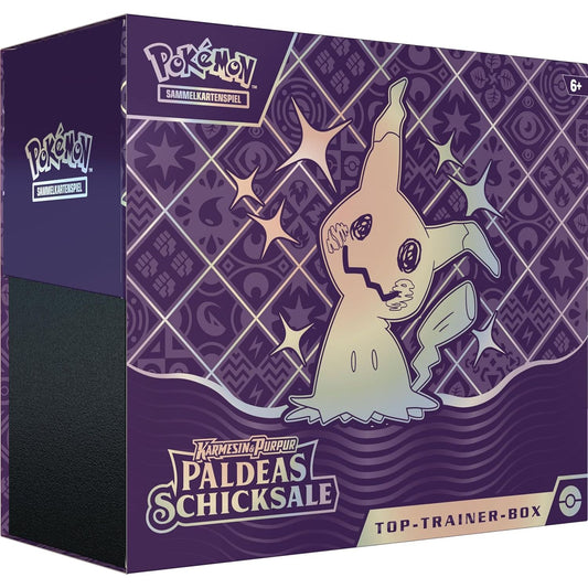 Pokemon - Paldeas Schicksale Top Trainer Box DE