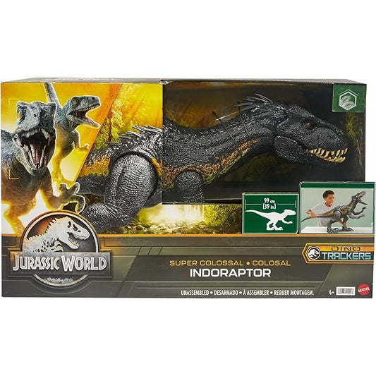 JURASSIC WORLD - Riesendino Indoraptor, verschlingt bis zu 20 Minifiguren, über 90 cm lang