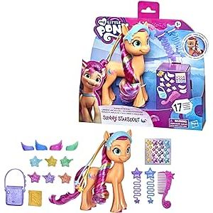 My Little Pony: A New Generation Regenbogenmähne Sunny Starscout – mit 17 Accessoires