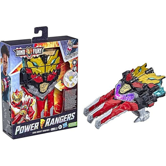 Power Rangers Dino Knight Morpher, Spielzeug mit Lichtern, Sounds und Schlüssel, inspiriert von der Serie, 15 Centimeters