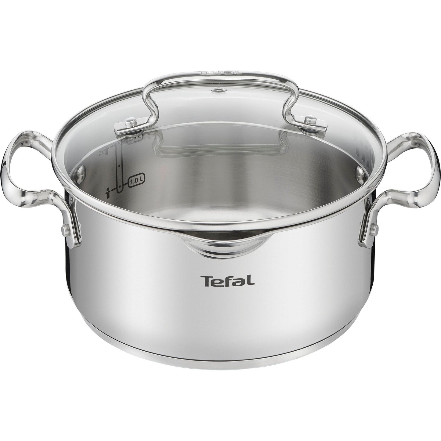 Tefal Duetto+ G71944 – Kochtopf 20 cm mit Glasdeckel, Edelstahl 18/10, induktionsgeeignet (Neu & OVP)